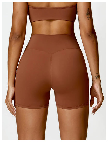 Keira Pocket Fitness Shorts