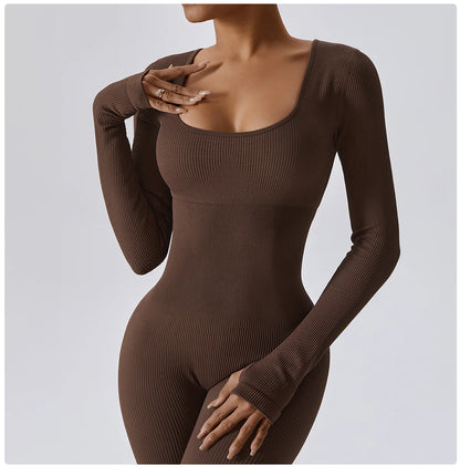 Vivian Fitness Gym Bodysuit