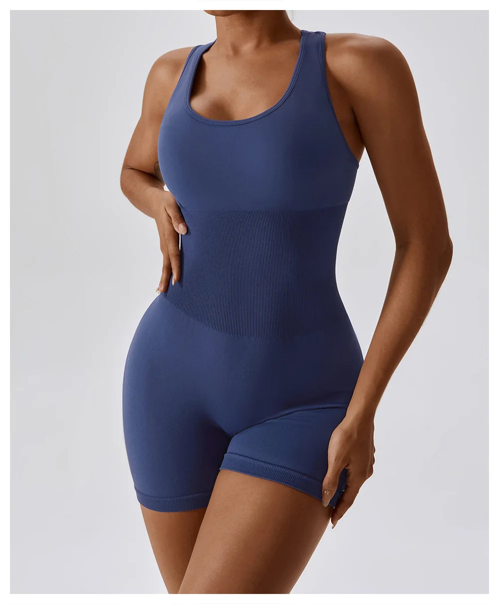 Elena Back Yoga Suit