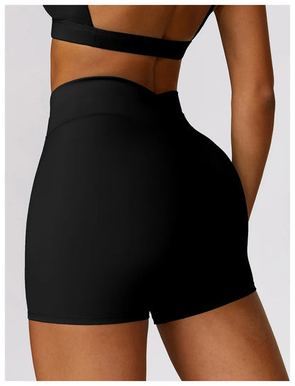 Amanda High Waist Shorts