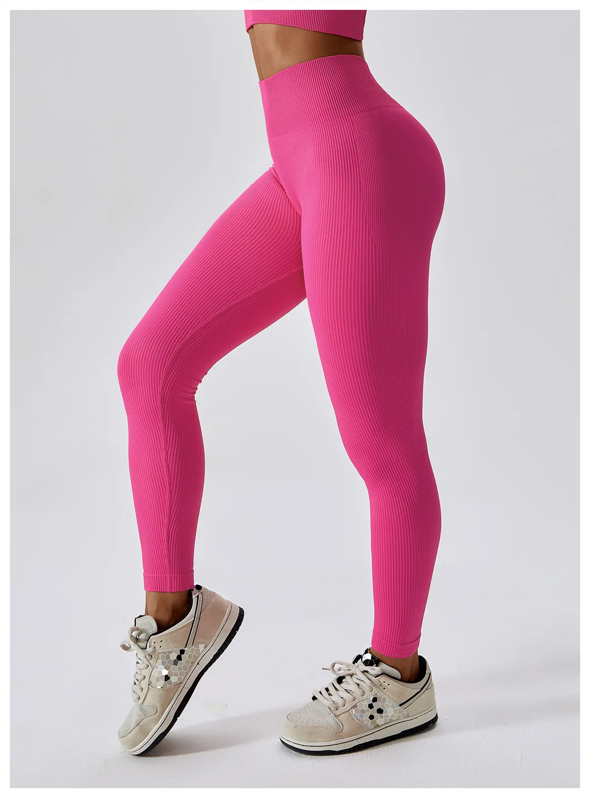 Jade Athletic Ribbed Leggings