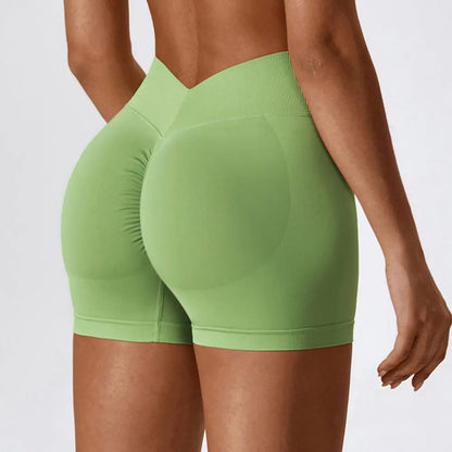 Lila Scrunch Butt Fitness Shorts