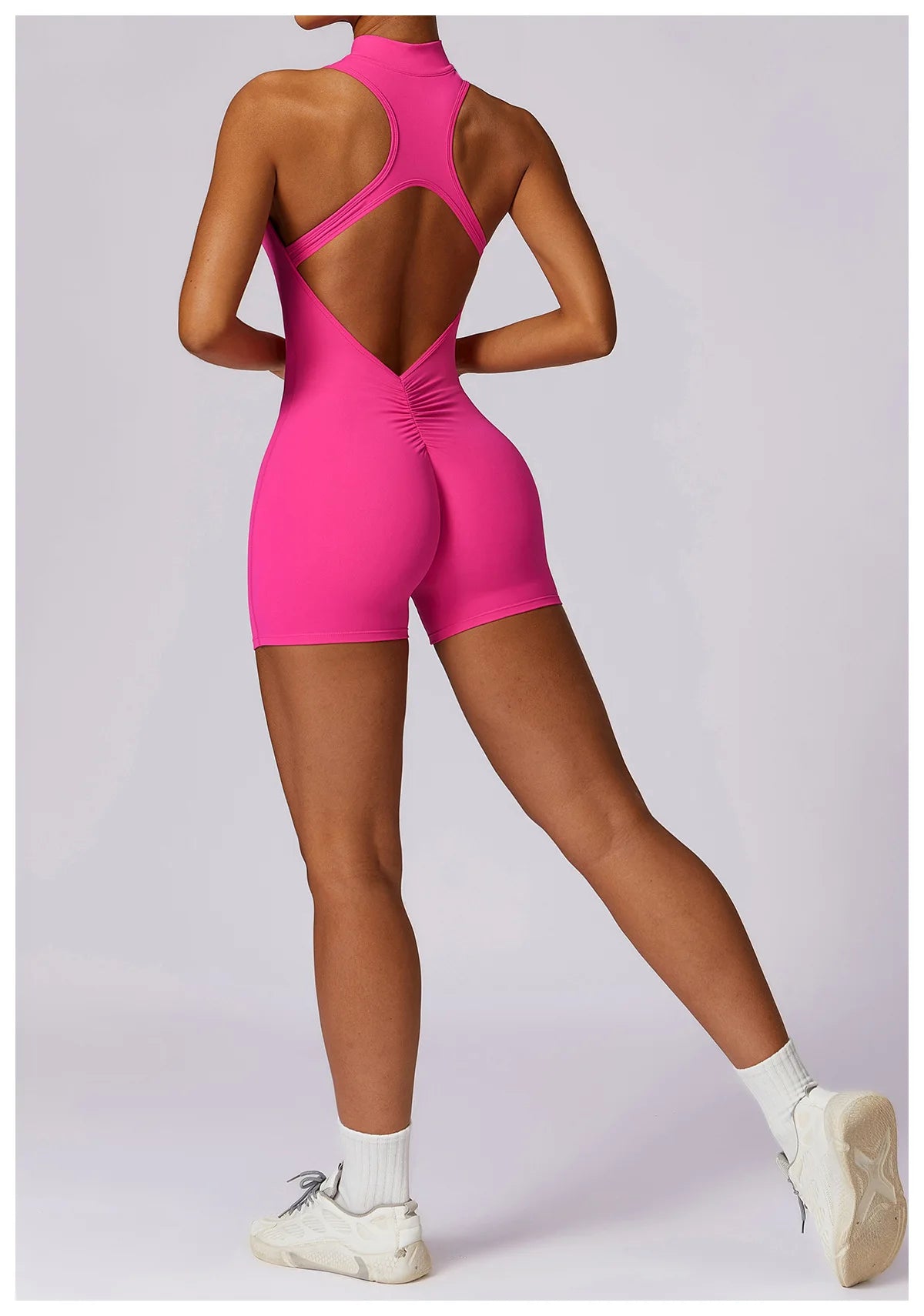 Giselle Short Zipper Bodysuit