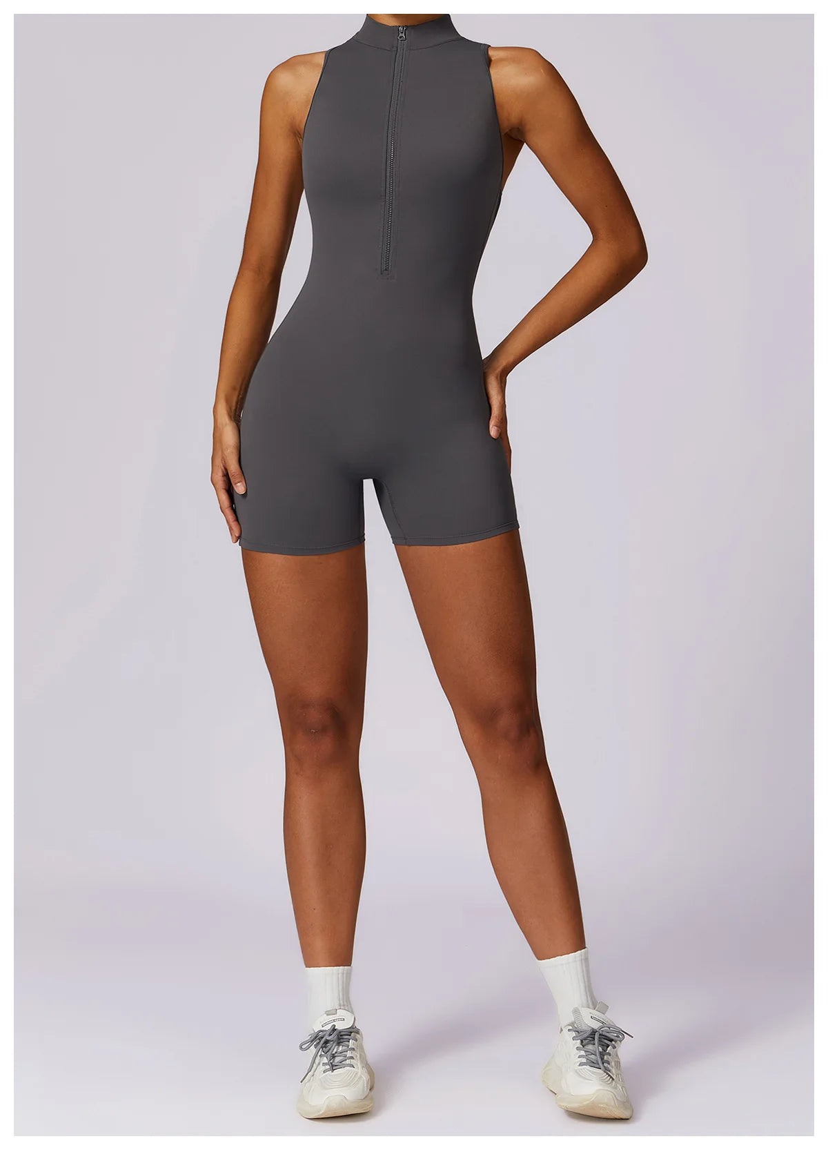 Giselle Short Zipper Bodysuit