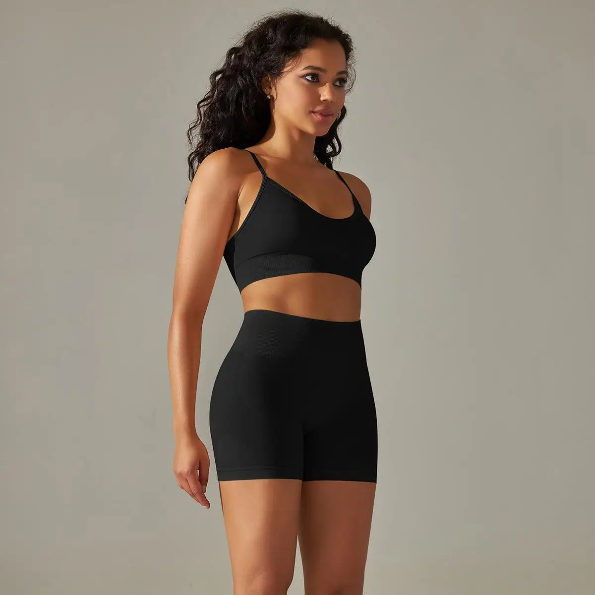 Evelyn Yoga Shorts Set