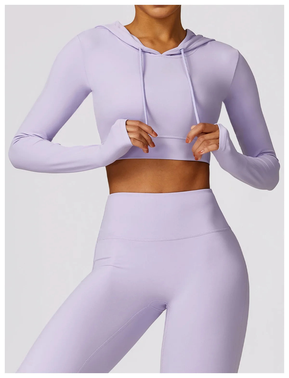 Elena Hooded Workout Top