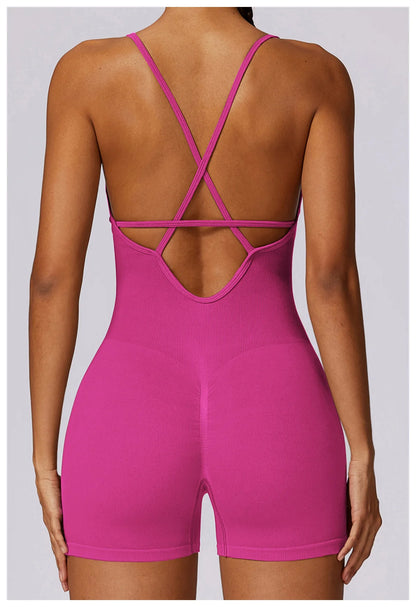 Brooke Seamless Fitness Romper