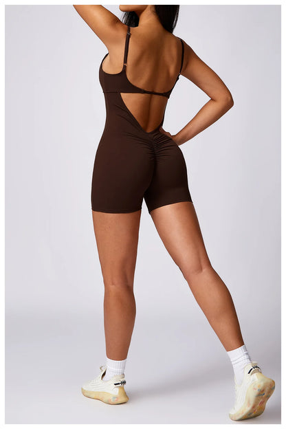 Penelope Back V Romper