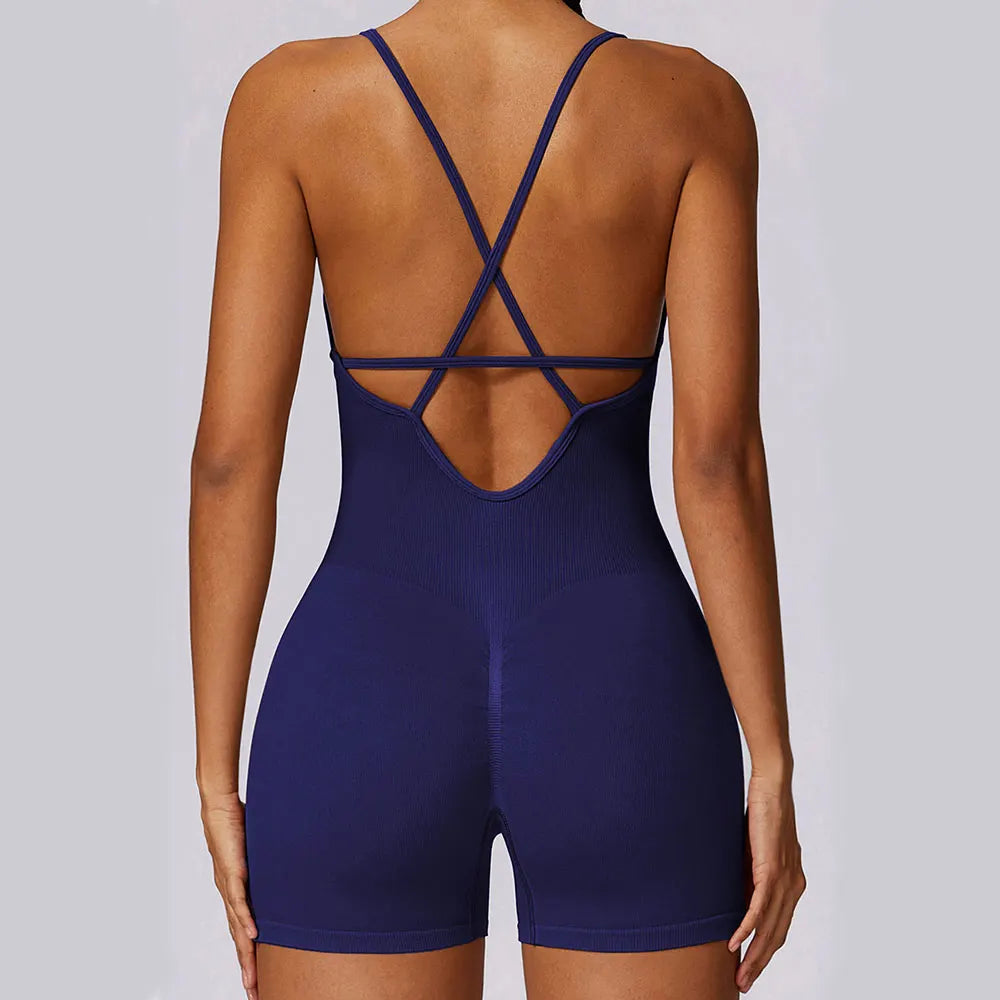 Brooke Seamless Fitness Romper