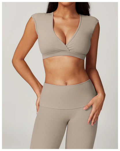 Chloe Backless Yoga Top