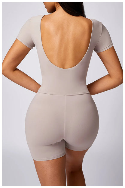 Juliet Backless Yoga Shirt