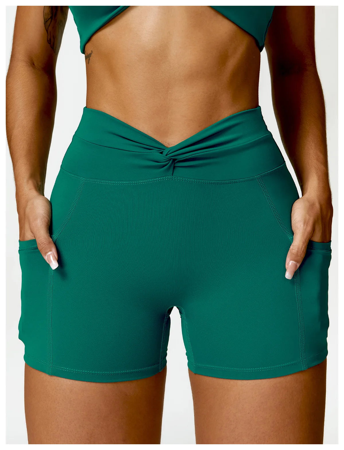 Keira Pocket Fitness Shorts