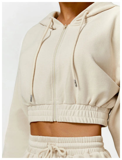 Clara Fitness Zipper Coat