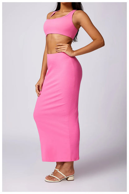 Aria Hip Wrapped Skirt