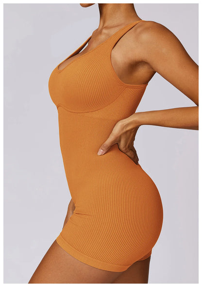 Lila Seamless Yoga Jumpsuit