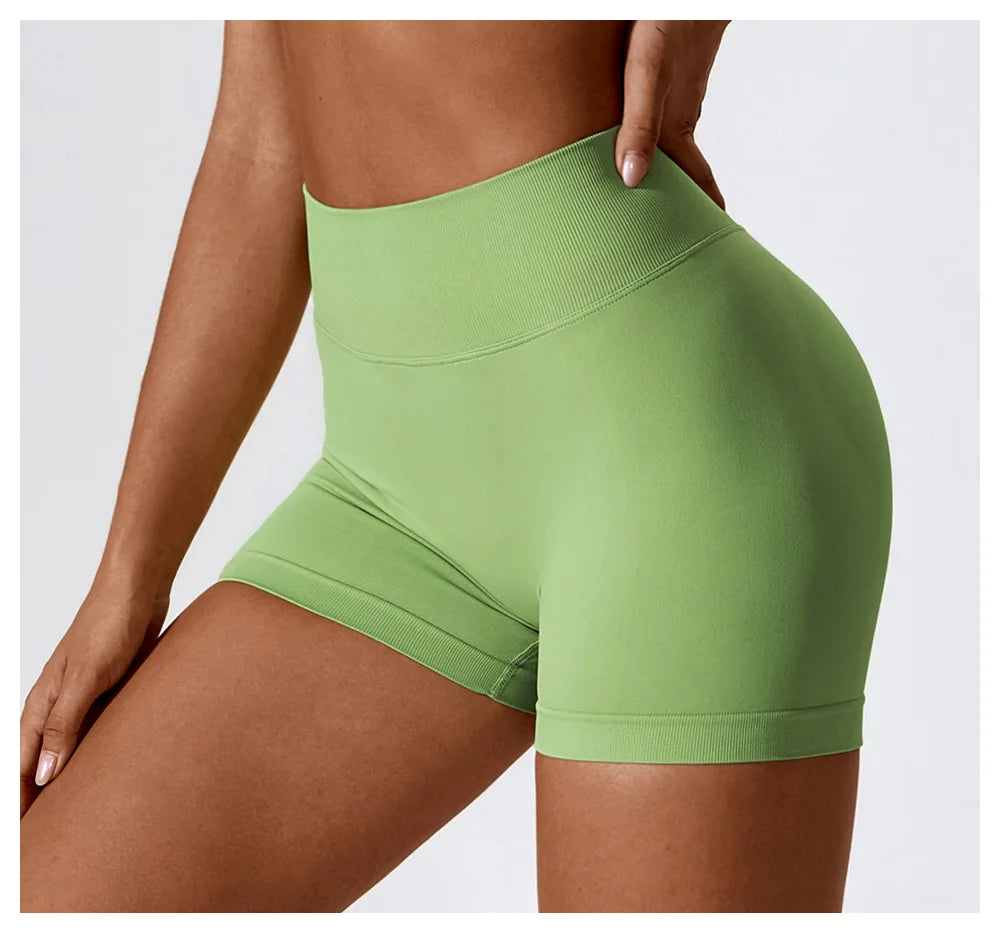 Lila Scrunch Butt Fitness Shorts