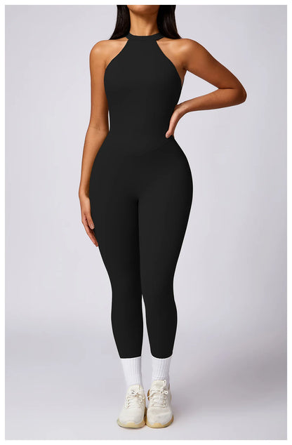 Ruby Backless Gym Bodysuit