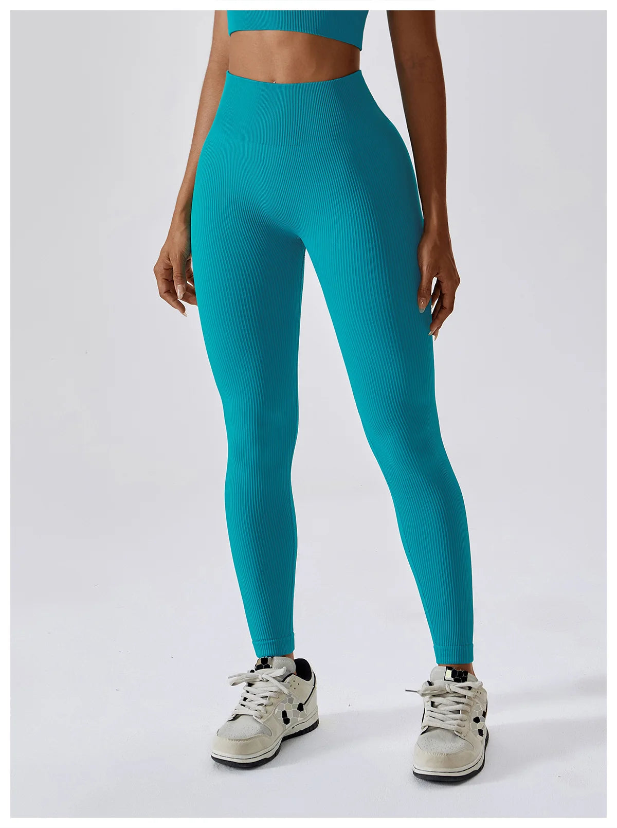 Jade Athletic Ribbed Leggings