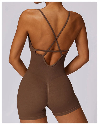 Brooke Seamless Fitness Romper