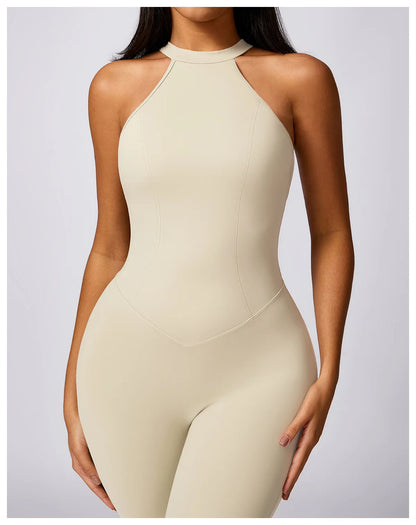 Ruby Backless Gym Bodysuit