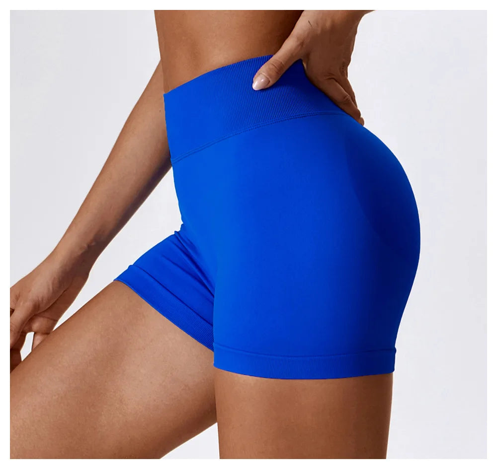 Lila Scrunch Butt Fitness Shorts