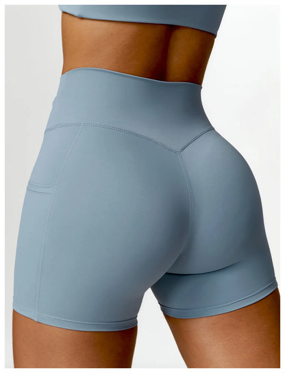 Keira Pocket Fitness Shorts