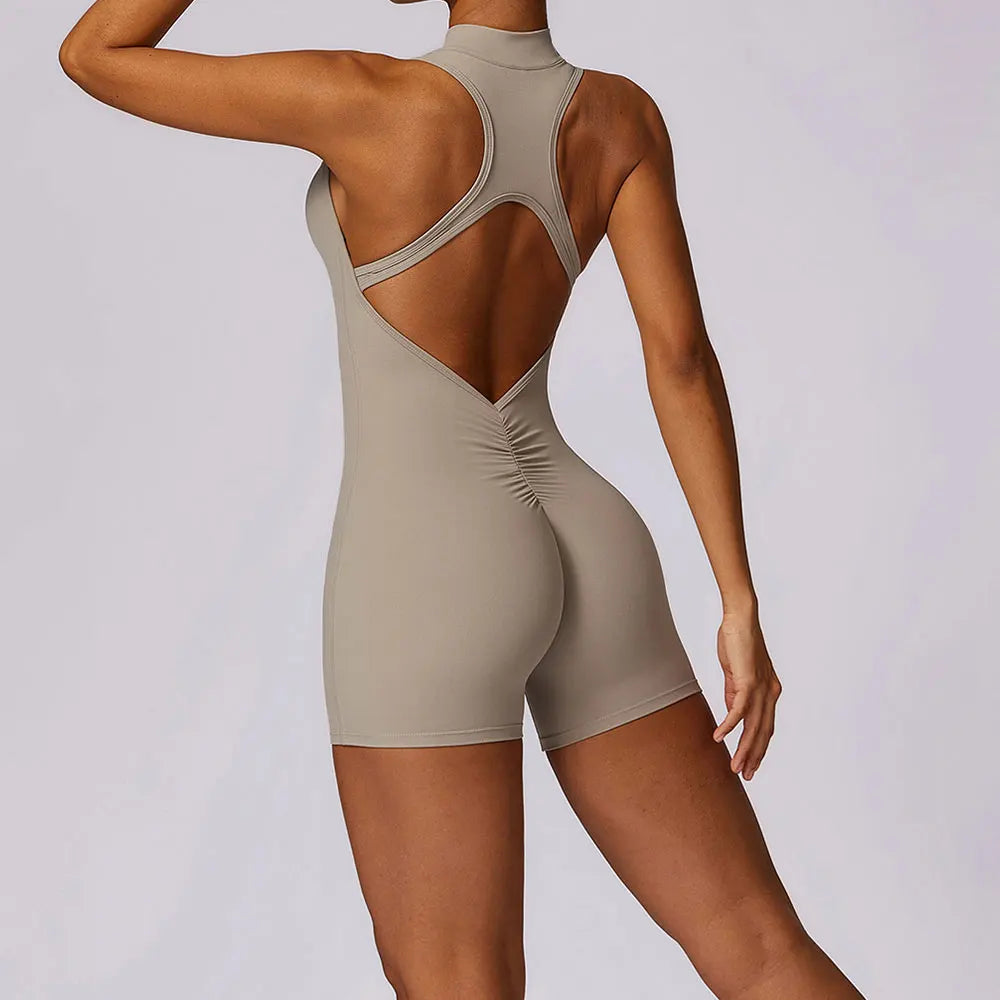 Giselle Short Zipper Bodysuit