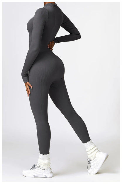 Ruby Gym Zipper Jumpsuit