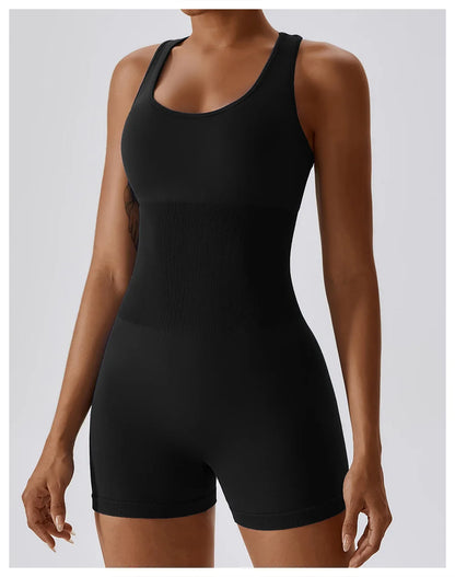 Elena Back Yoga Suit