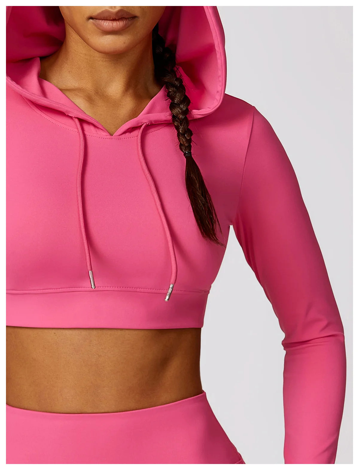 Elena Hooded Workout Top