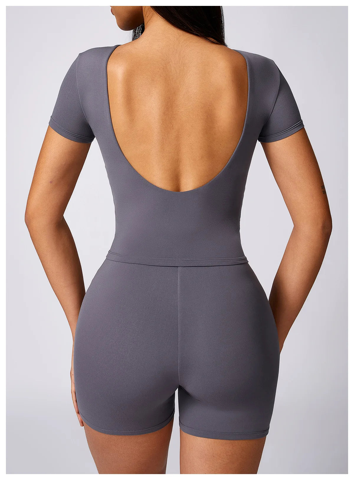 Juliet Backless Yoga Shirt