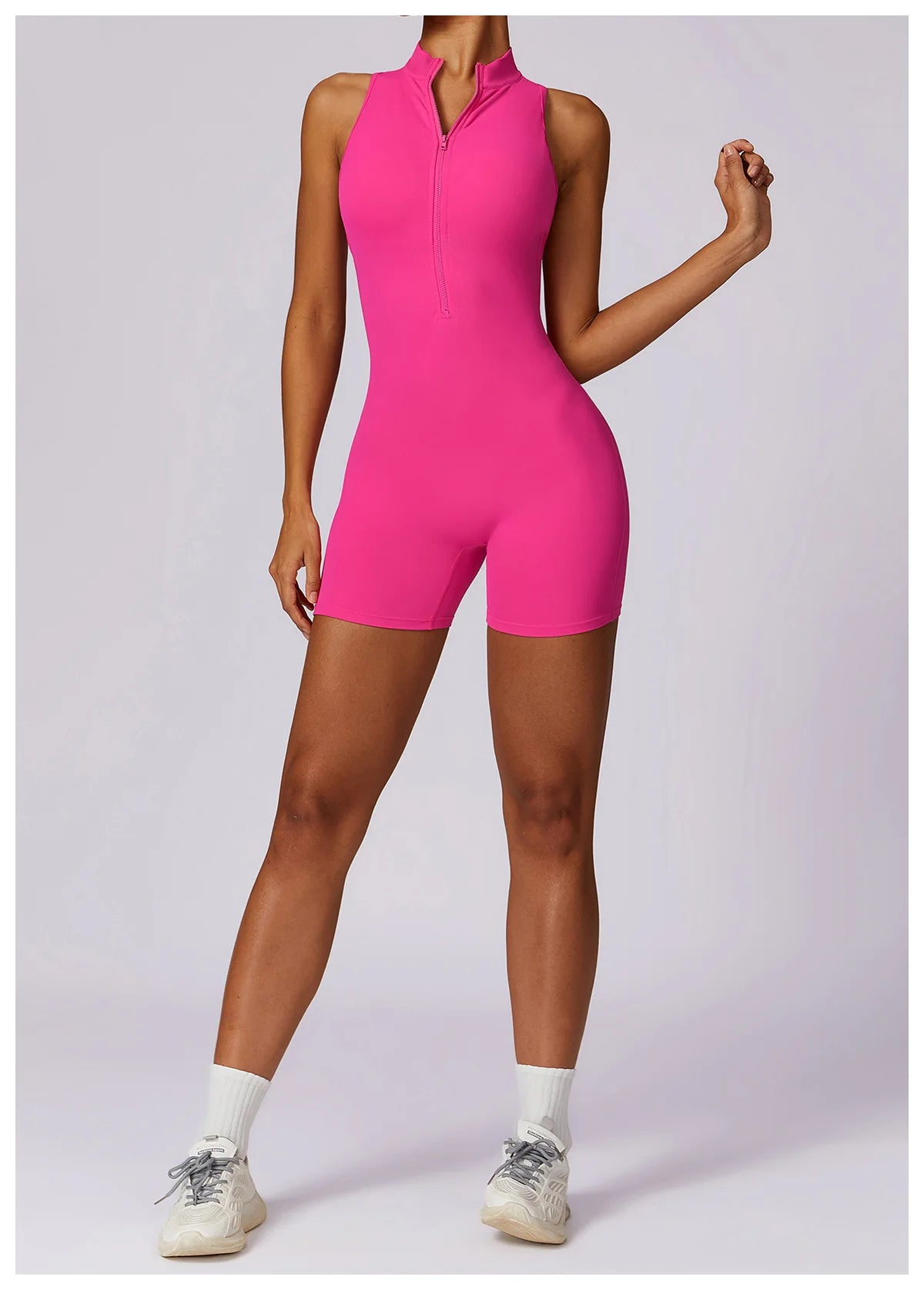 Giselle Short Zipper Bodysuit