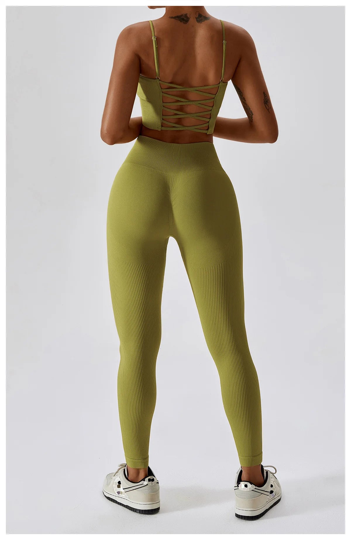 Jade Athletic Ribbed Leggings