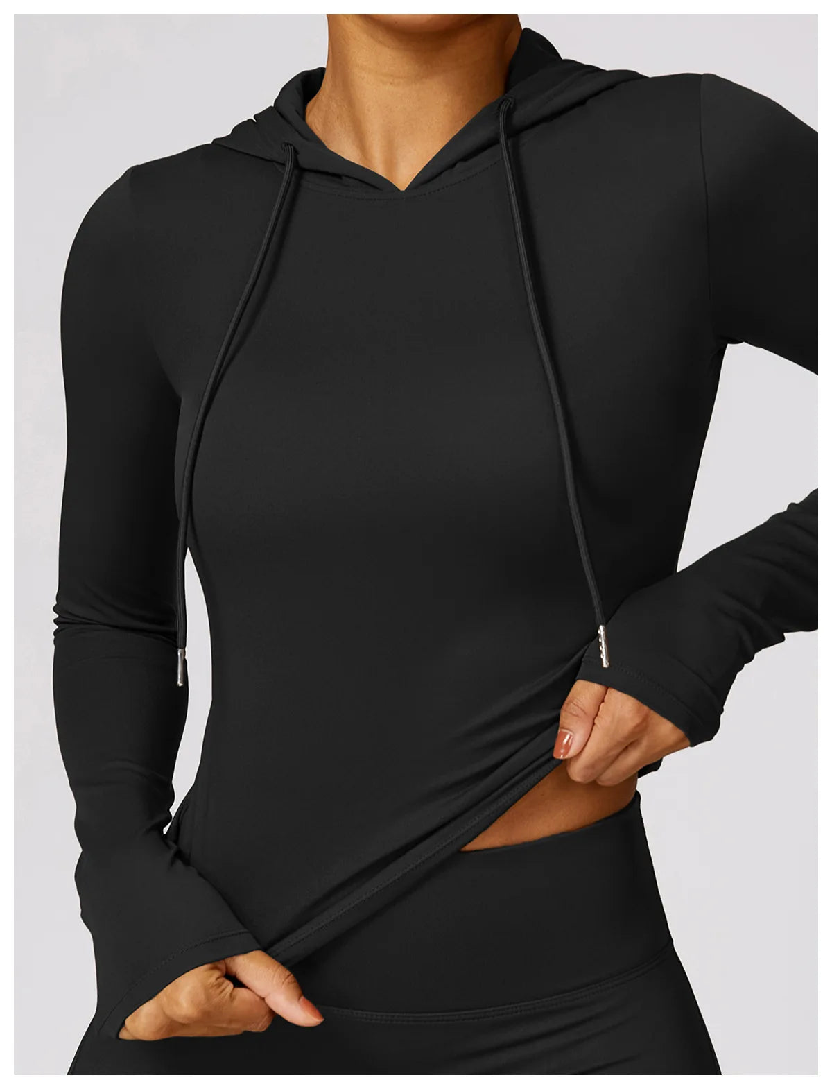 Sienna Hooded Fitness Shirt