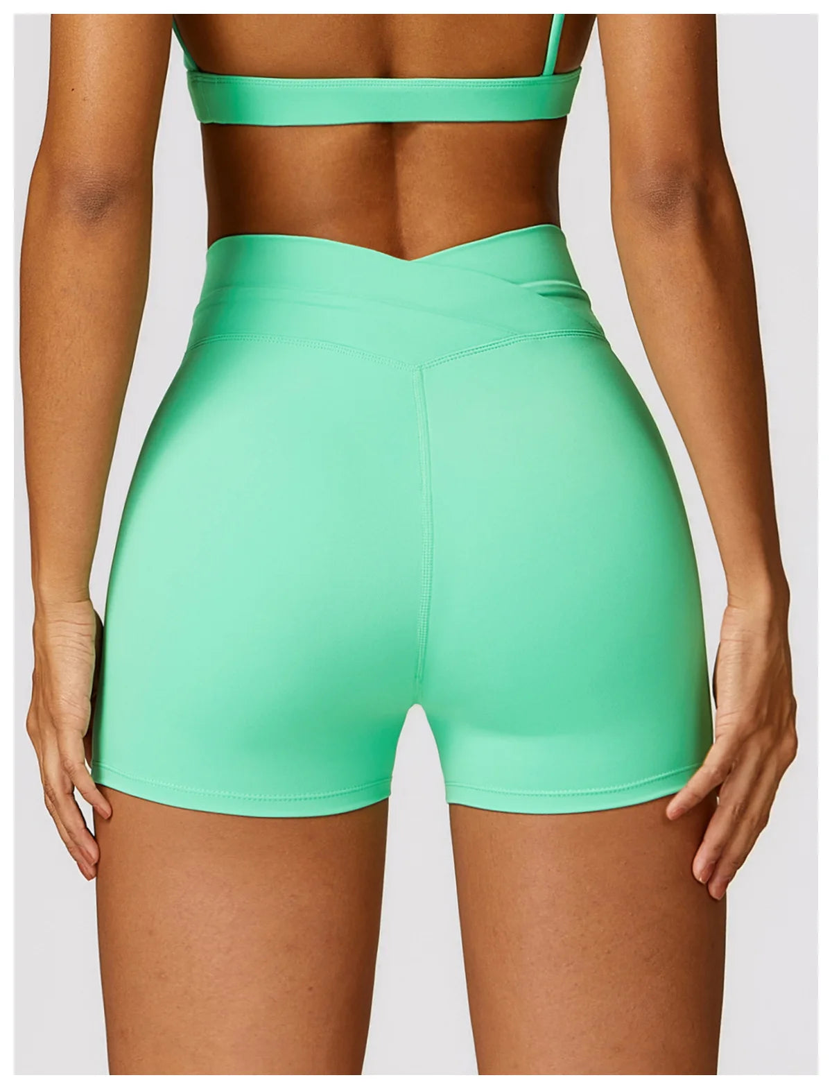 Amanda High Waist Shorts