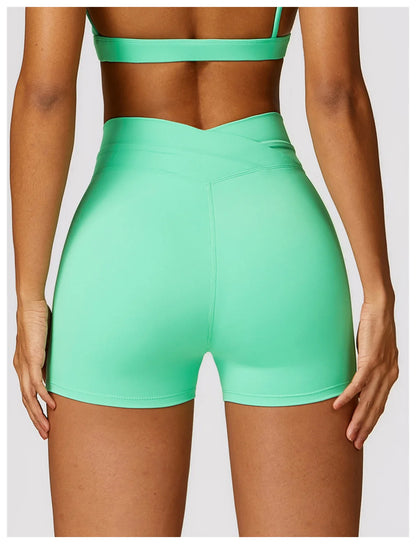 Amanda High Waist Shorts