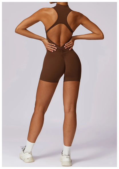 Giselle Short Zipper Bodysuit