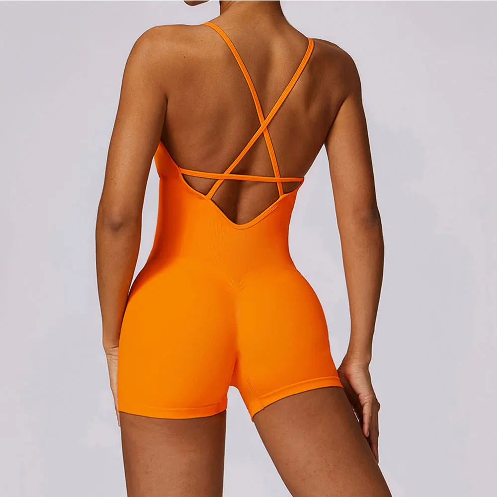 Brooke Seamless Fitness Romper