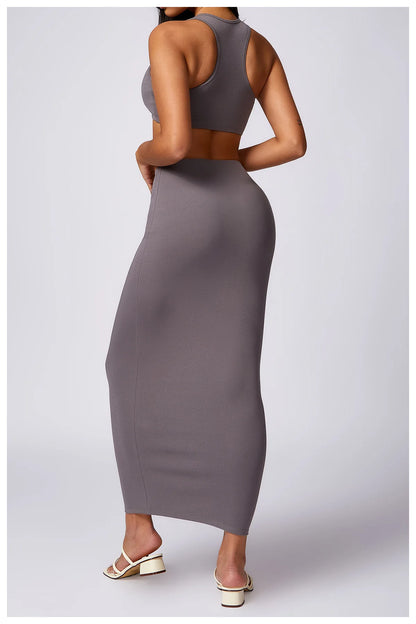 Aria Hip Wrapped Skirt