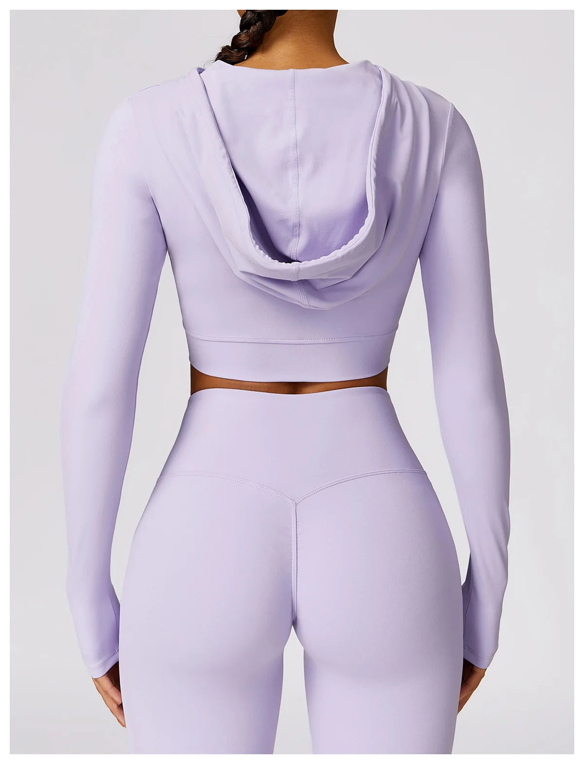 Elena Hooded Workout Top