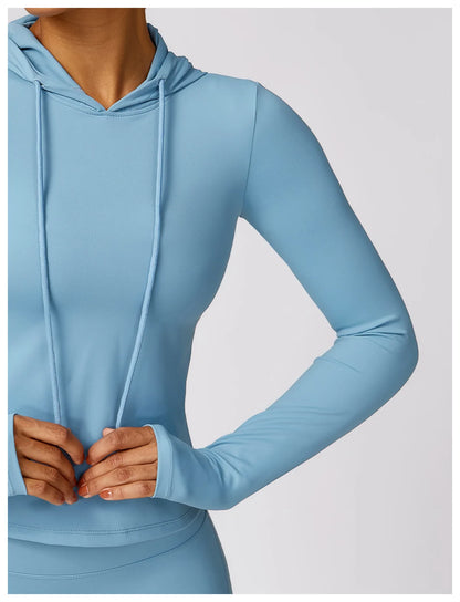 Sienna Hooded Fitness Shirt