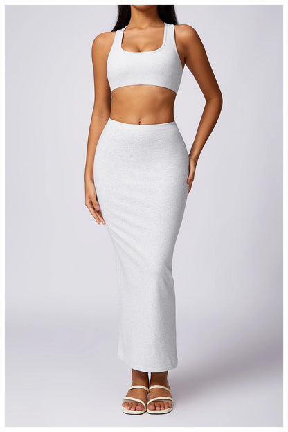 Aria Hip Wrapped Skirt