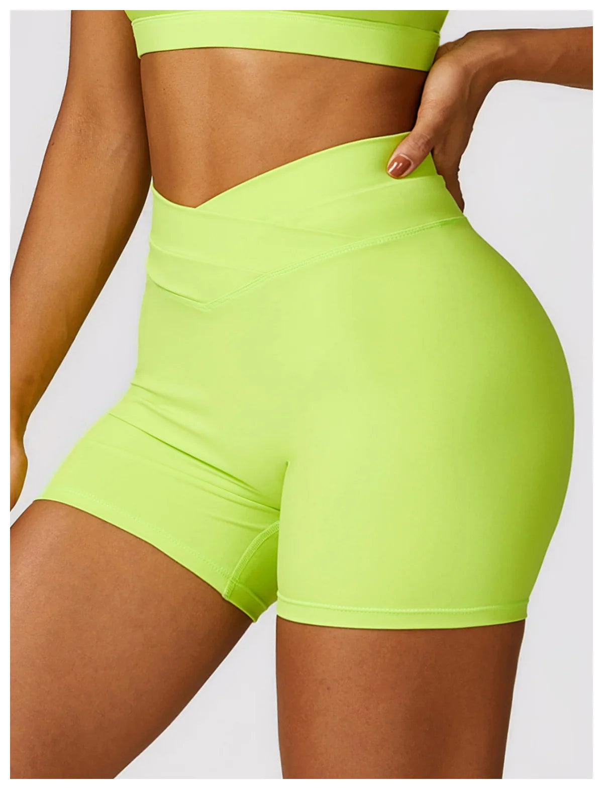 Amanda High Waist Shorts