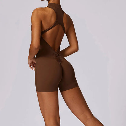 Giselle Short Zipper Bodysuit