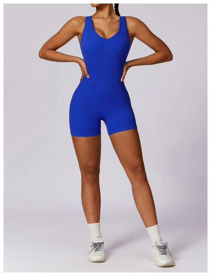 Olivia Fitness Workout Romper