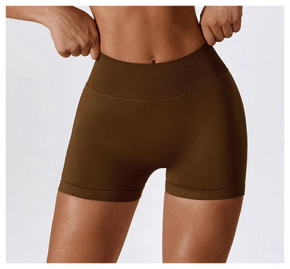 Lila Scrunch Butt Fitness Shorts