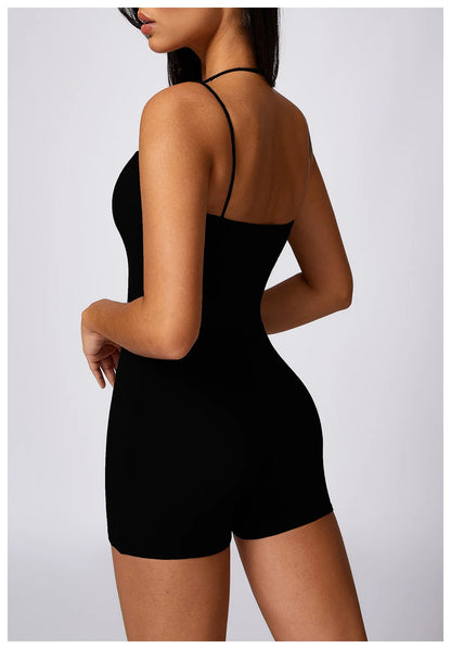 Keira Backless Fitness Bodysuit