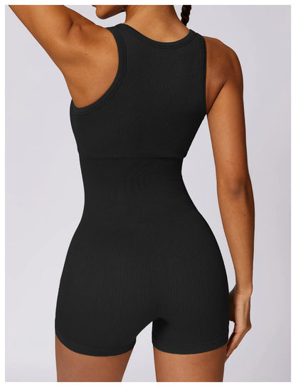 Olivia Fitness Workout Romper