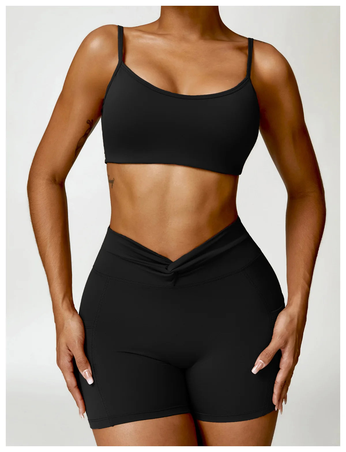 Keira Pocket Fitness Shorts